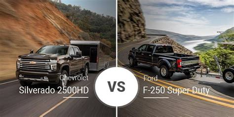 Chevy Silverado 2500hd Vs Ford F 250