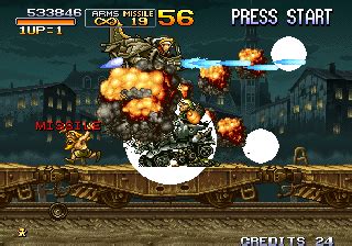 Screenshot Of Metal Slug Super Vehicle Ii Arcade