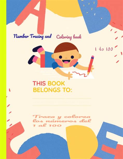 Buy Number Tracing And Coloring Book To Traza Y Colorea Los