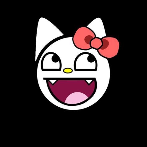 Epic hello kitty face