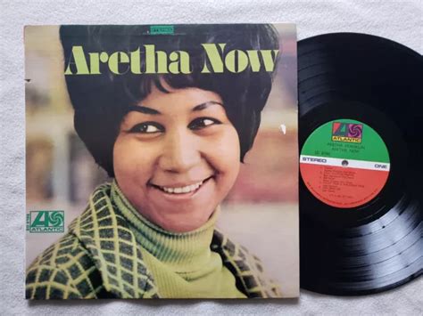 Aretha Franklin Aretha Now Vinyle Lp Veste Ex Très Bon état Eur