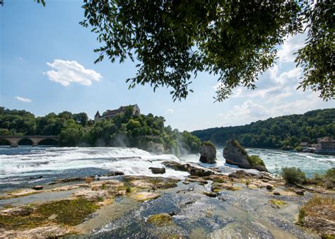 Switzerland S Rhine Falls Schaffhausen S Old Town