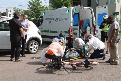 General Pico El Ciclista Atropellado El Día Miércoles Sufrió Una