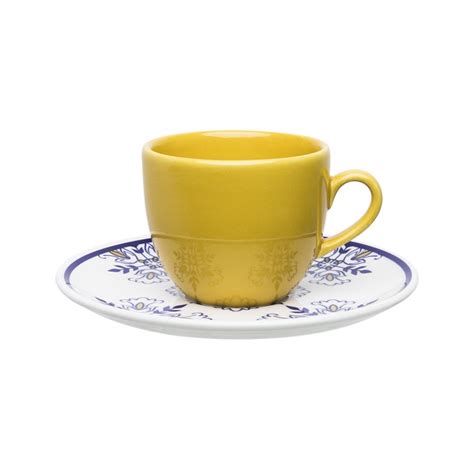 Taza Te Con Plato 200 Ml Lisboa Dec Loymil SA