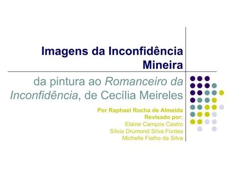 Ppt Imagens Da Inconfid Ncia Mineira Powerpoint Presentation Free