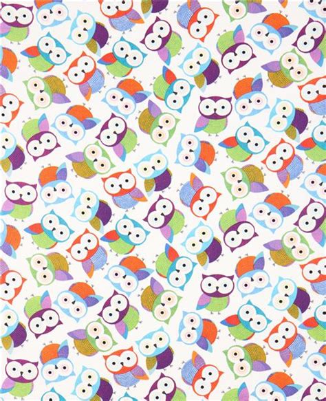 Beautiful White Owl Fabric By Timeless Treasures Fabric By Timeless