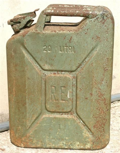 U S Military Style Steel Jerry Can Liter Reproduction Artofit