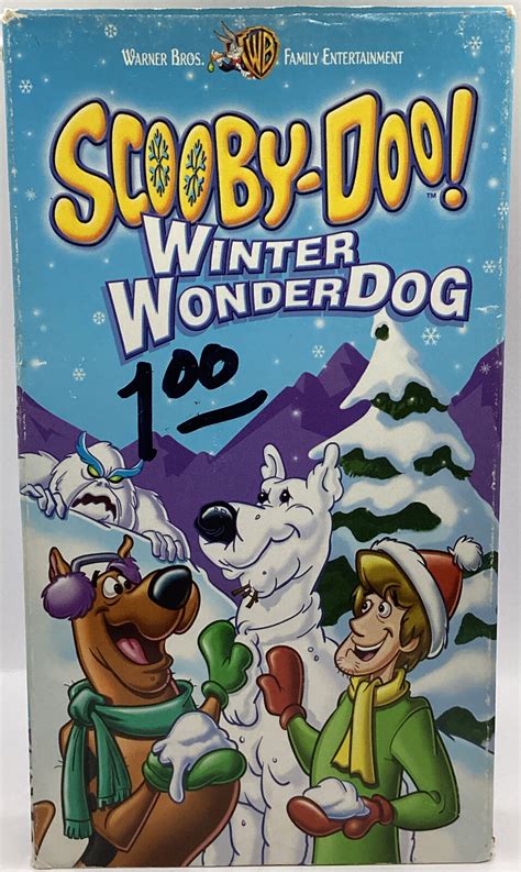 Scooby Doo Winter Wonderdog Vhs 2002 Slip Grelly Usa