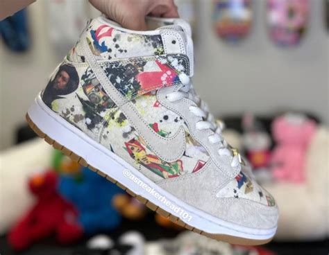 Supreme X Nike Sb Dunk High Rammellzee Fd8779 100 Release Date Where