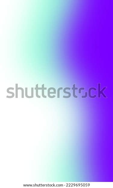 Purple Green Aesthetic Wallpaper Blurred Gradient Stock Illustration