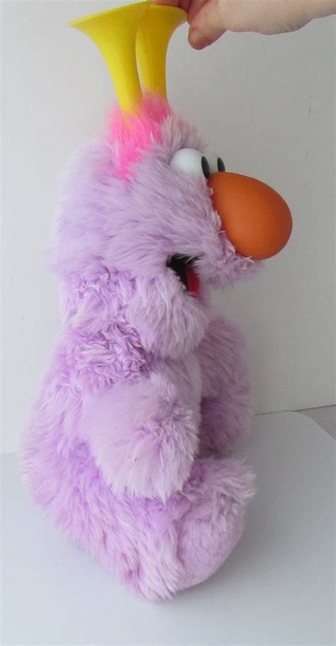 Purple Honker Sesame Street Stuffed Plush Toy Vintage Applause Etsy