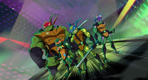 Rise Of The Teenage Mutant Ninja Turtles Cartoon Series Page