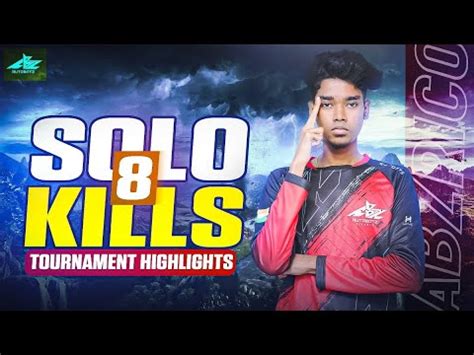 Solo Kills Tournament Highlights Abzrico Rico Team Autobotz