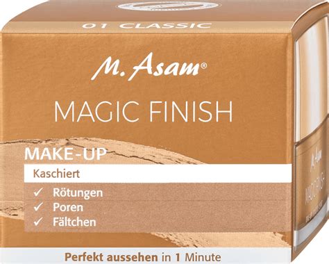 M Asam Magic Finish Make Up Mousse Nr 01 Classic 30 Ml Dm At