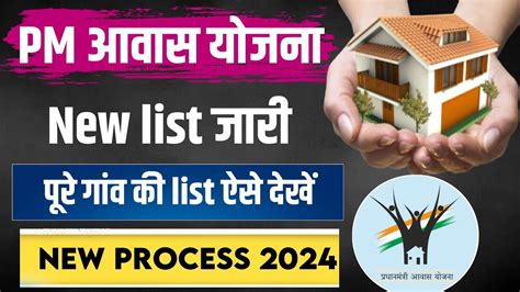 PM Awas Yojana Gramin New List 2024 Pm Awas Yojana List 2024 PM