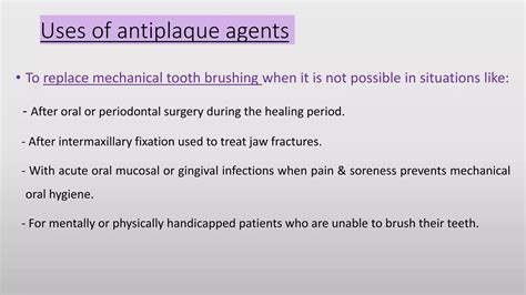 Anti Plaque Agents Dr Sai Lakshmi Ppt