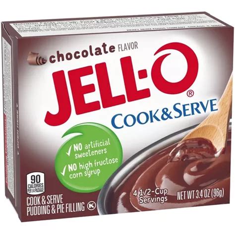 Gelatina Jello Chocolate Cook And Serve Pudin 96g Mercadolibre