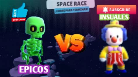 INUSUALES VS EPICOS EN STUMBLE GUYS MOMENTOS GRASIOSOS YouTube