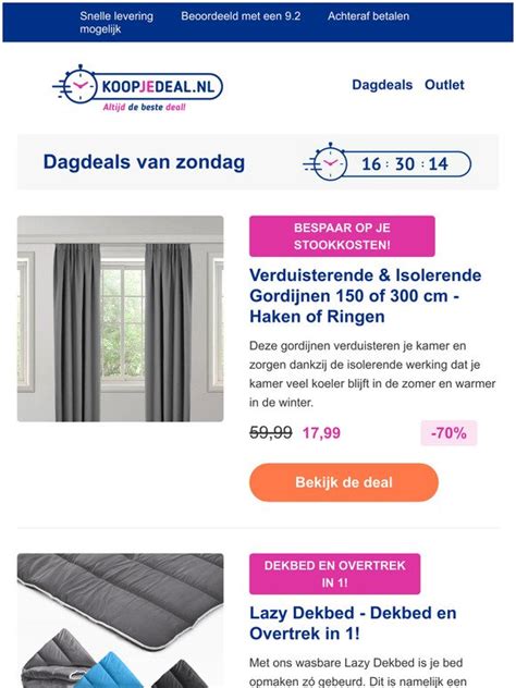 Koopjedeal Nl 2 In1 Wandkachel Isolerende Gordijnen Dekbed En