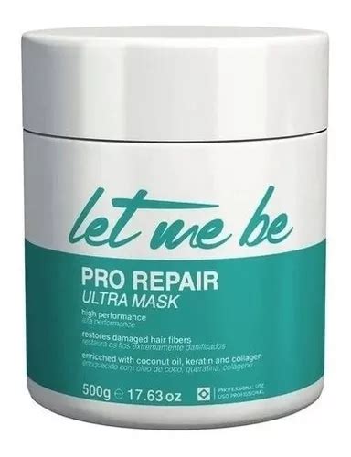 Let Me Be Sem Formol Pro Repair Ultra Mask Pro Salon 500g