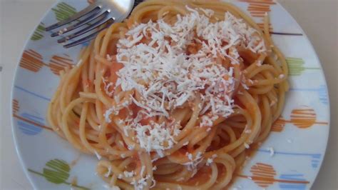 Spaghetti Rojo Cremoso Fácil De Preparar 😋 Youtube