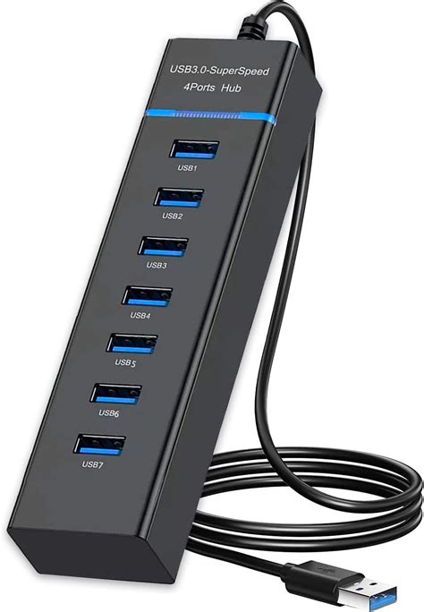 Amazon Usb Hub Vienon Port Usb Data Hub Splitter For Laptop