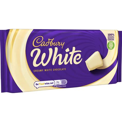 Cadbury Creamy White Chocolate Block Is A Smooth And Creamy White