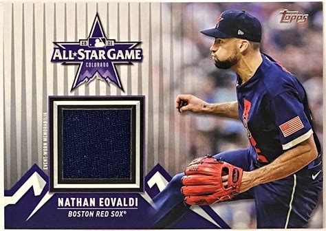 Nathan Eovaldi 2021 Topps Update Series Boston Red Sox Baseball All