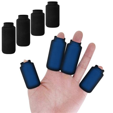 Eisoary 4Pcs Set Finger Ice Sleeves Thumbs Toes Hot Cold Therapy Ice Wraps Tendinitis Trigger