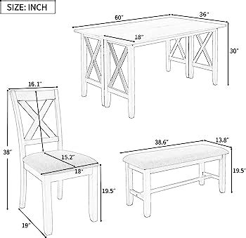 Guía para elegir las medidas de mesa 6 personas para comedor Polaridad