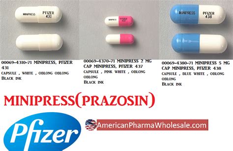 Rx Item Prazosin 2mg Cap 1000 By Mylan Pharma