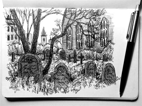 Graveyard Drawings