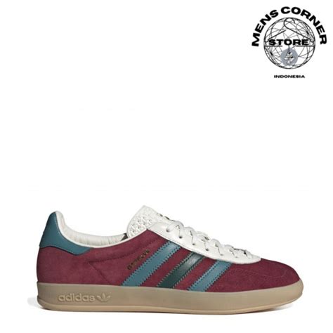 Jual Sepatu Adidas Gazelle Indoor Collegiate Burgundy Men S Original