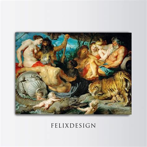 Peter Paul Rubens The Four Rivers Of Paradise Samsung Frame Tv Art