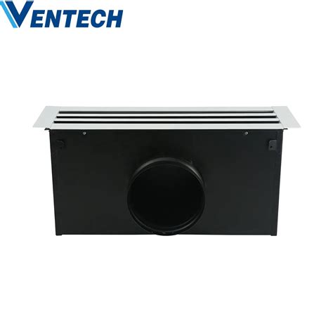 Hvac Round Air Duct Insulation Plenum Box Supply Air Vent Linear Slot Diffuser Ventech