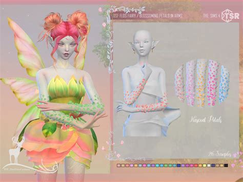 The Sims Resource FLOS FAIRY SKIN SET