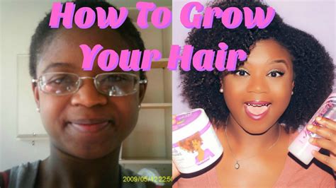 How To Grow Your Hair Favorite Natural Hair Products Youtube