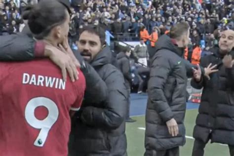 Jawaban Pep Guardiola Tentang Pertengkaran Dengan Darwin Nunez Yang