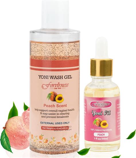 Forvirness Natural Feminine Wash Yoni Oil Set Vaginal Wash