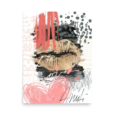 Lips Poster