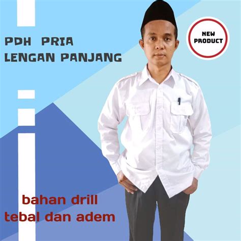 Jual Kemeja Putih Baju Pdh Pegawai Negeri Sipil Atasan Pns Baju Atasan