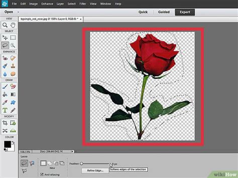 Cách để Xóa phông trong Photoshop Elements – wikiHow