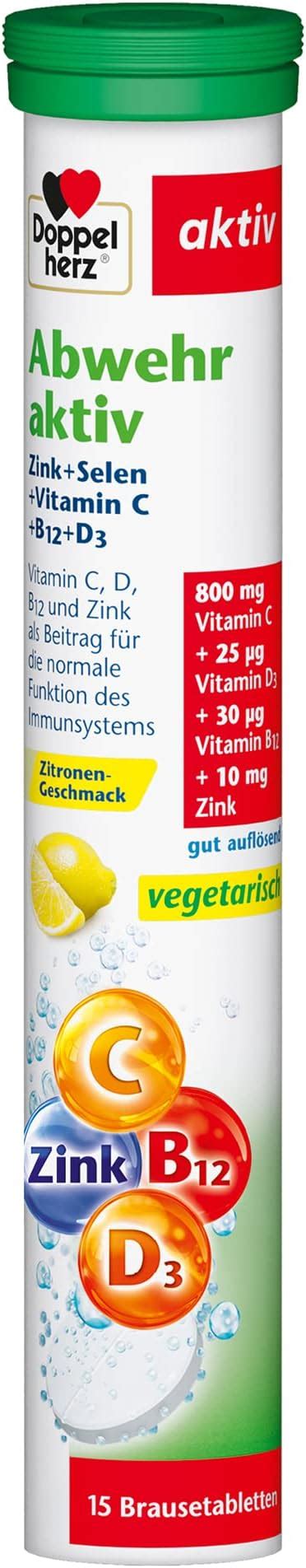 Doppelherz Abwehr Aktiv Zink Selen Vitamin C B D Als