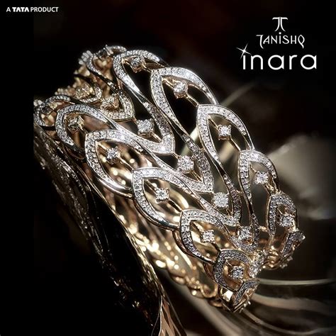 Diamond Bangles From Tanishq Inara Collections South India Jewels