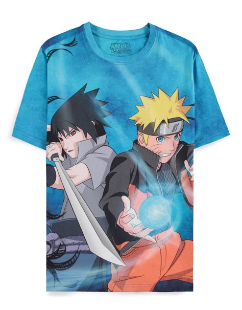 NARUTO SHIPPUDEN Naruto Sasuke Men S T Shirt M ShopForGeek