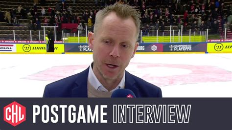 Postgame Interviews Frölunda Gothenburg Skellefteå AIK YouTube