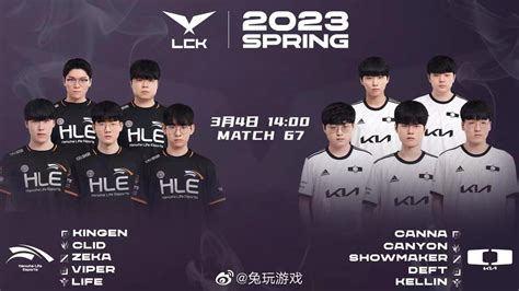 2023lck春季赛 HLE vs DK