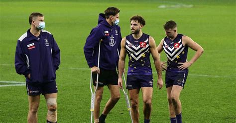 Mixed News For Freo Talls Sean Darcy Rory Lobb Matt Taberner Ahead