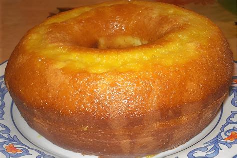 Bolo De Laranja De Liquidificador Calda Molhadinho Delicioso E