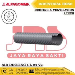 Jual SELANG INDUSTRI ANGIN ALFAGOMMA 161BL AIR DUCTING UL 94 V2 SPIRAL